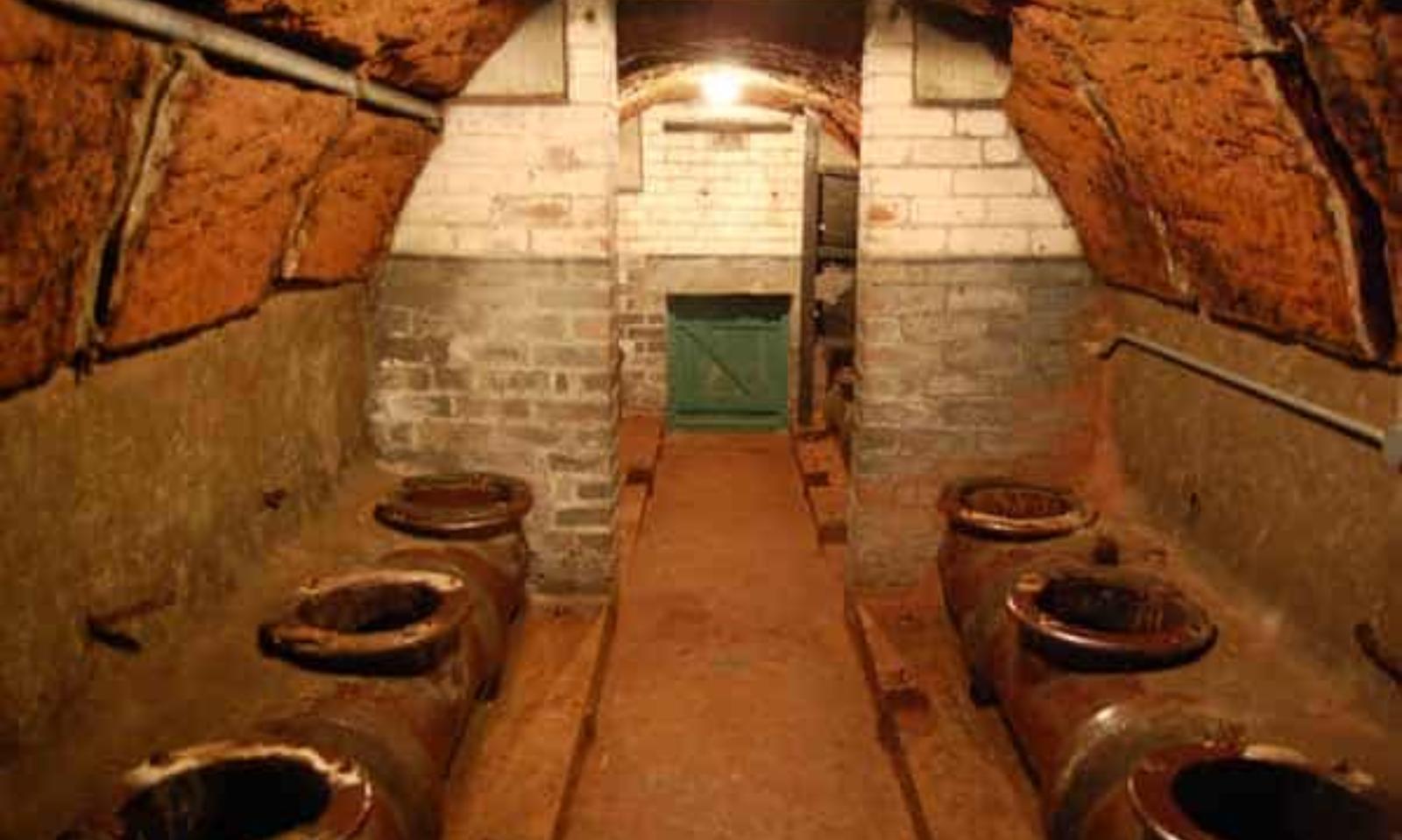 Inside the Air Raid Shelter